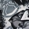 Gray-Multi Poly Marvel Black Panther Print Double Sided Fleece Knit Fabric By the Yard